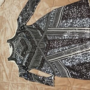 Express sequence party dress